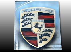 Tableau logo Porsche